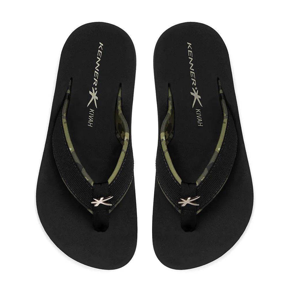 chinelo kenner masculino camuflado