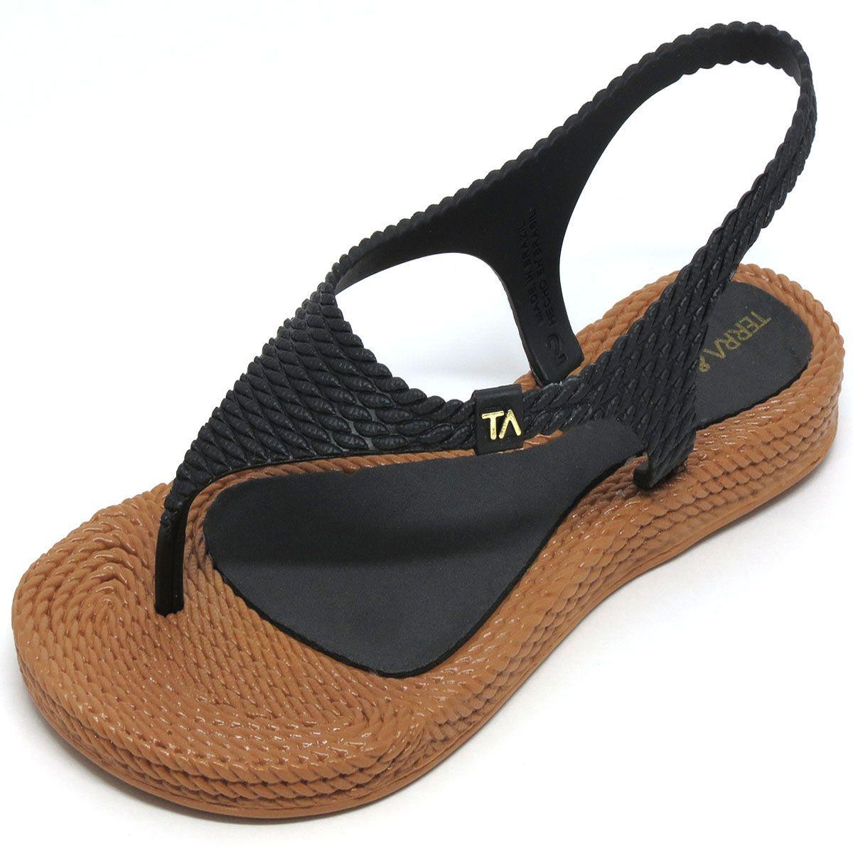 Sandália Chinelo Rasteira Terra E Água Havaí Novo Rf 260600 - Terra \u0026 Água  - Rasteirinha Feminina - Magazine Luiza
