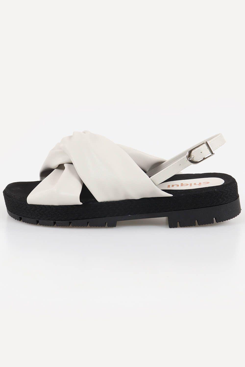 Sandália Chiquiteira Flatform Napa Soft Linho - Sandália Feminina -  Magazine Luiza