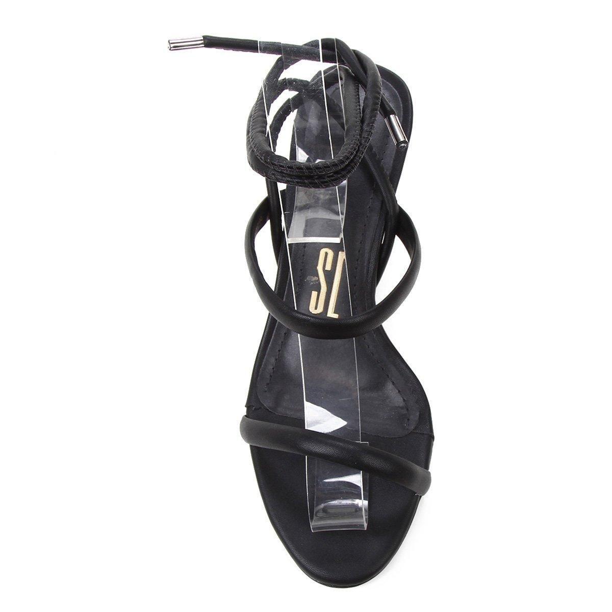 Sandália Couro Santa Lolla Amarração Feminina - Sandália Feminina -  Magazine Luiza