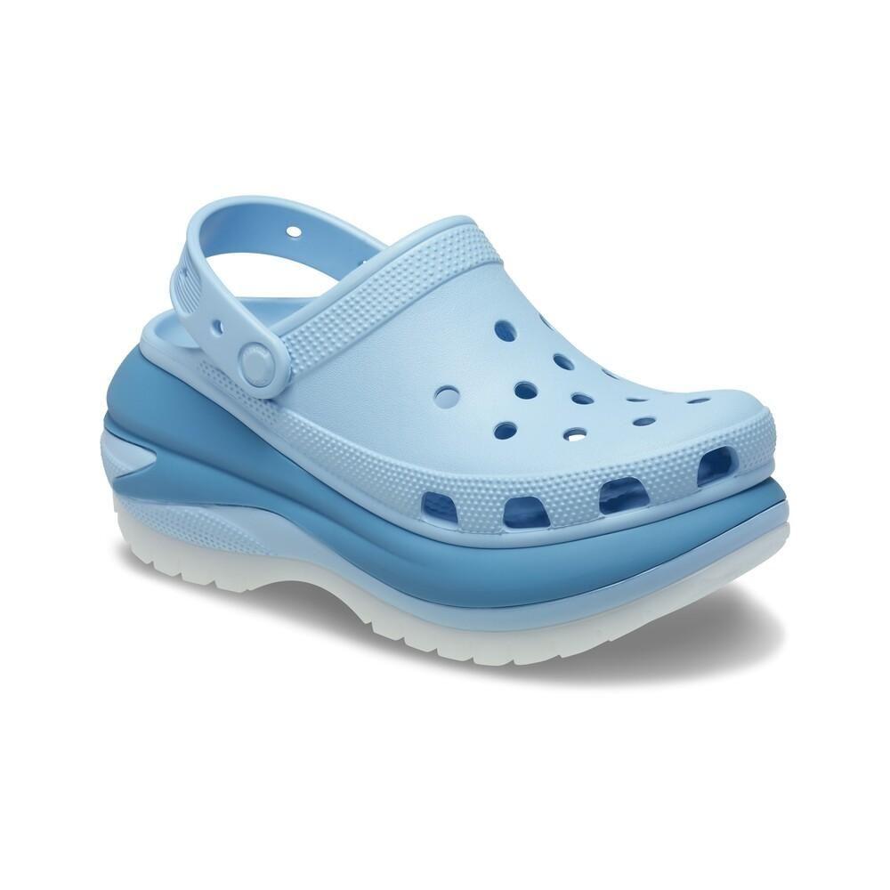 Mega Crush Crocs Azul Plataforma Crocs Classic Crush Clog