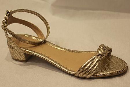 SANDÁLIA LUMA - Nude Salto Baixo