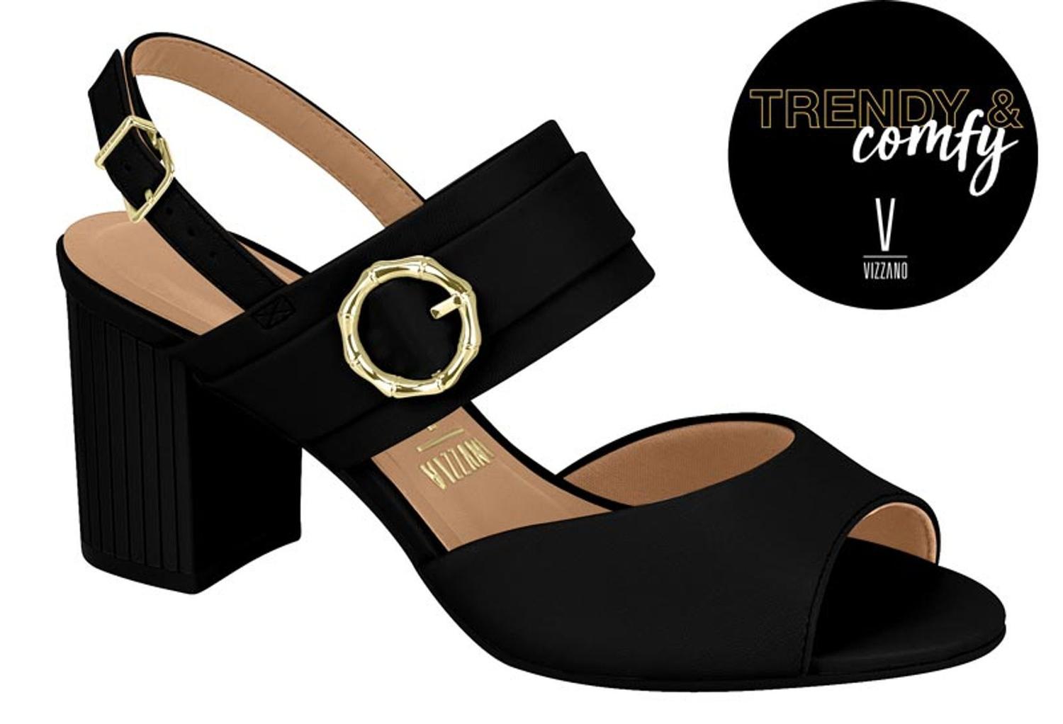 Sandália De Salto Vizzano 6375-306 - Outros Moda e Acessórios - Magazine  Luiza