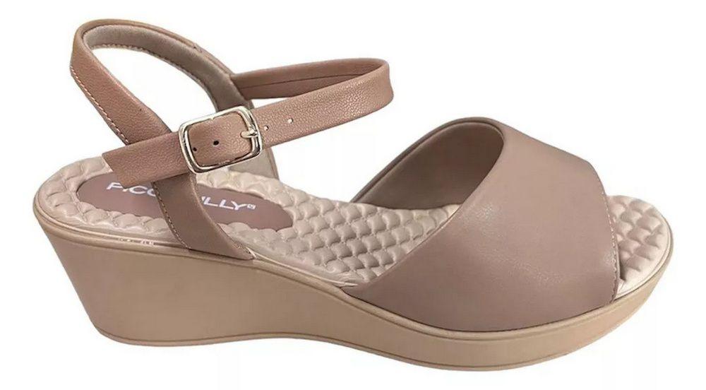 Sandália Anabela Sandalias Joanete Confort Sandalias Anabela