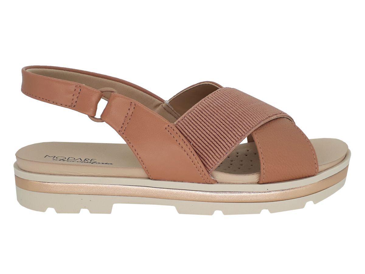 Sandália Feminina Modare Tratorada Salto Baixo 7132.118 Ultra Conforto -  Sandália Feminina - Magazine Luiza
