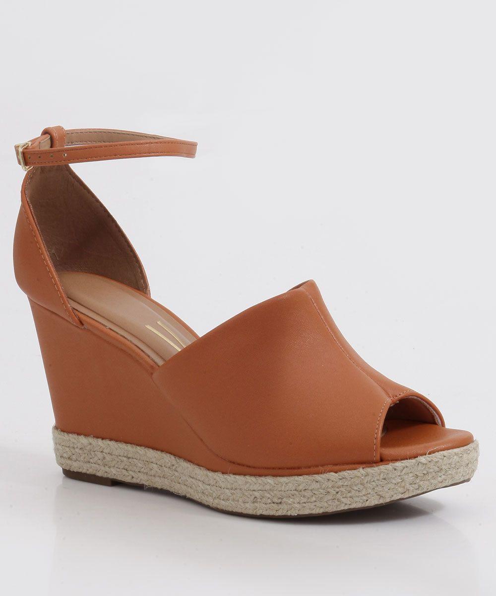 Sandália feminina open boot plataforma vizzano Clearance