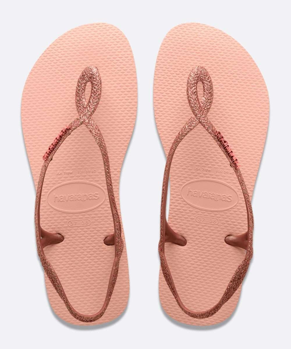 Sandália Feminina Rasteira Luna Premium Havaianas - Rasteirinha Feminina -  Magazine Luiza