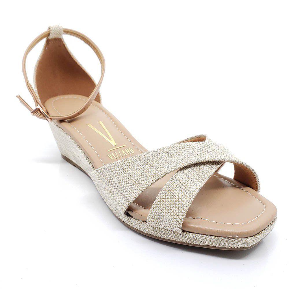 Sandália Feminina Salto Anabela Vizzano 6434102 - Sandália Feminina -  Magazine Luiza