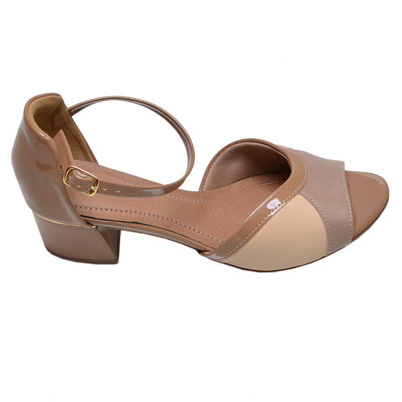 sandalias salto baixo piccadilly