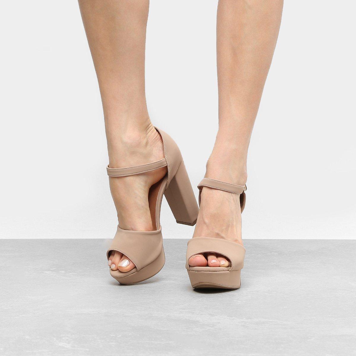 sandalia griffe meia pata