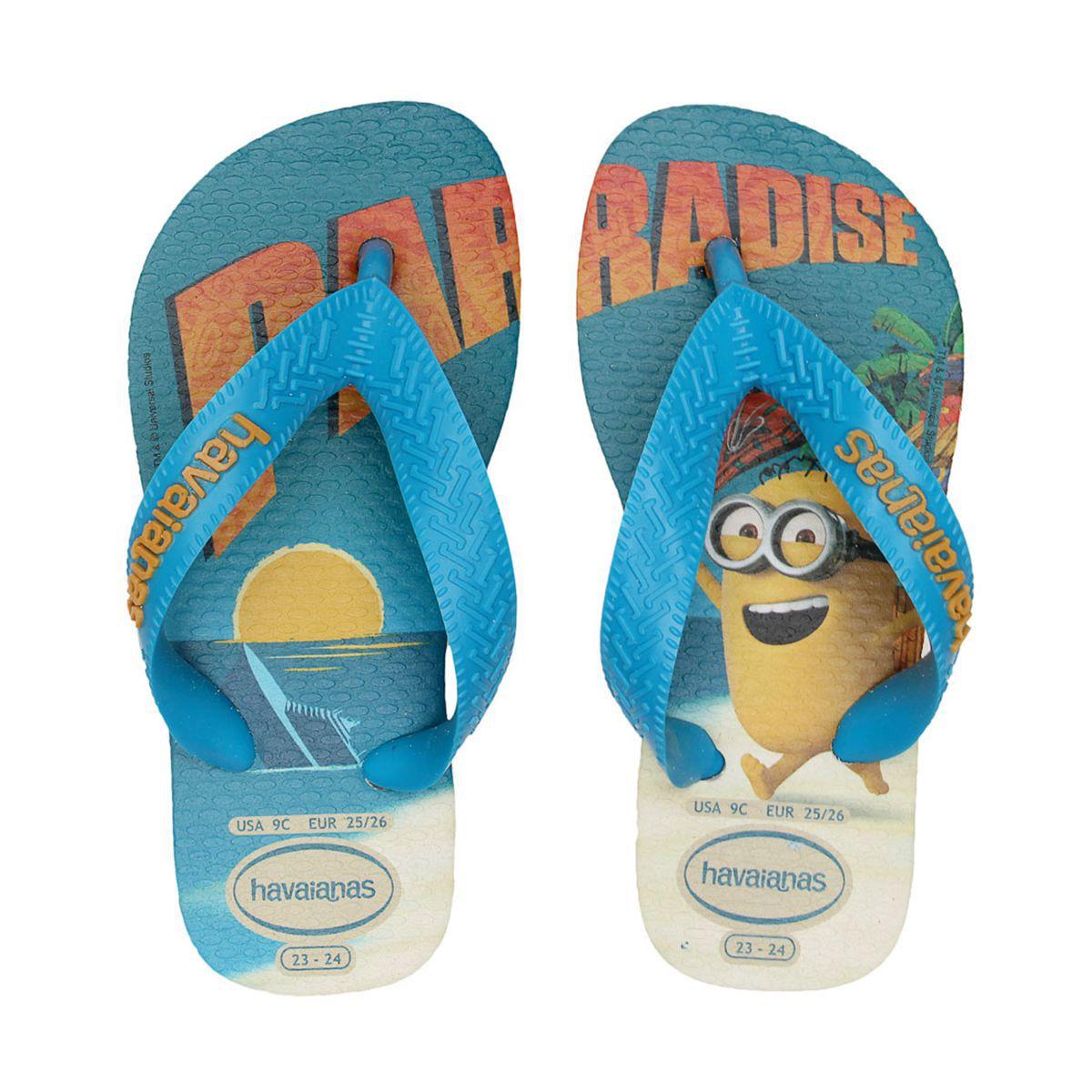 Sandália Havaianas Kids Minions FC Menino - Azul - Sandália Infantil -  Magazine Luiza
