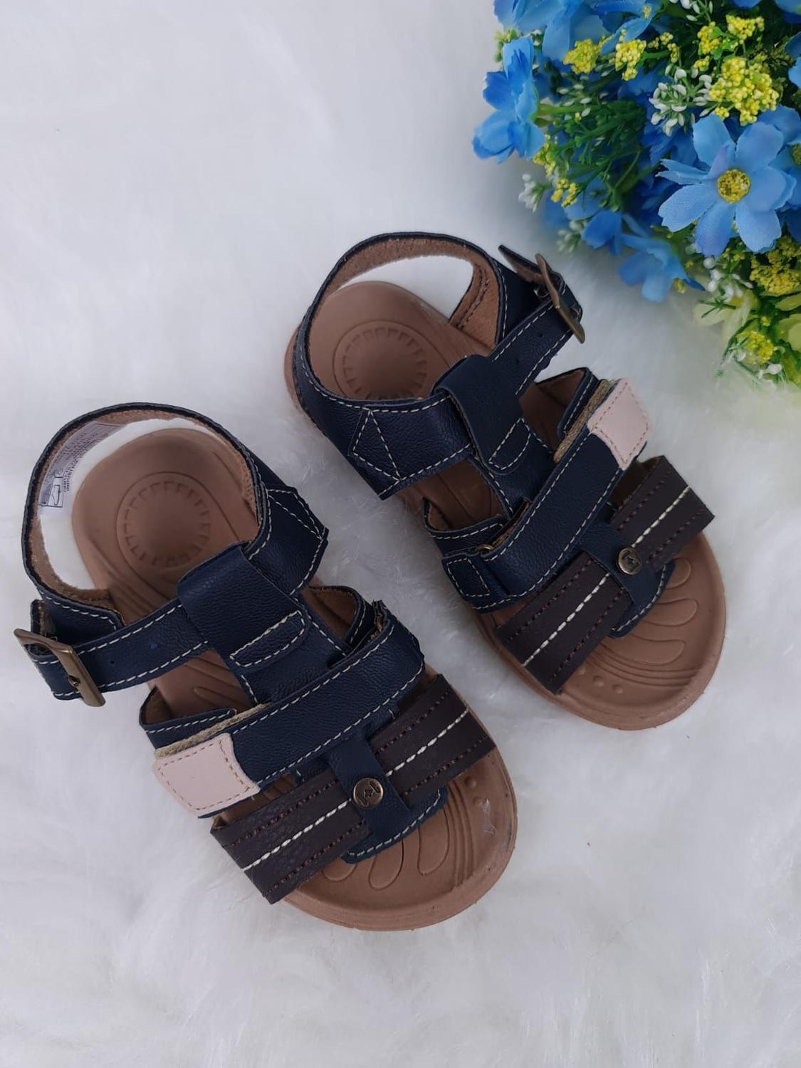 Sandália Infantil De Menino Papete Azul Aniversário Festa Super Luxo -  Baby's - Papete Infantil - Magazine Luiza