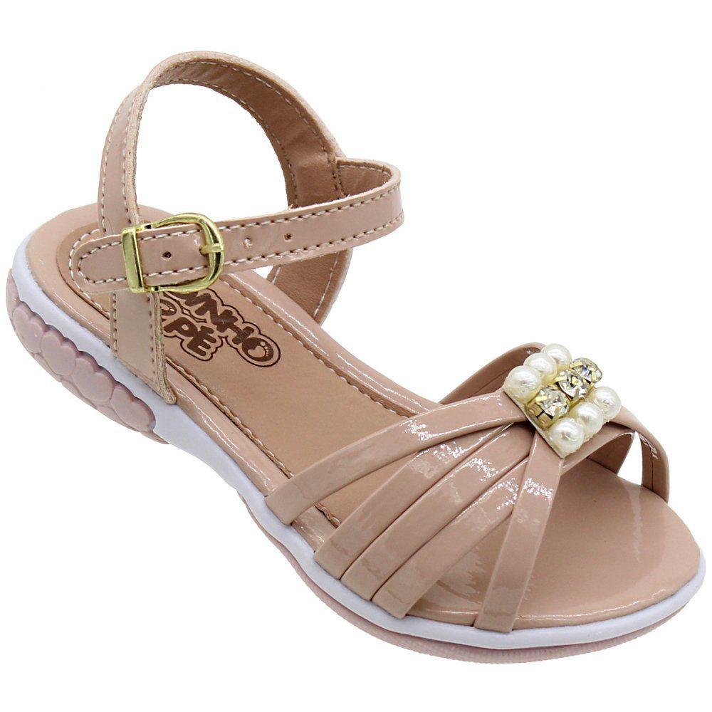 Sandália Infantil Dedinho Do Pé Apliques Feminina - Sandália Infantil -  Magazine Luiza