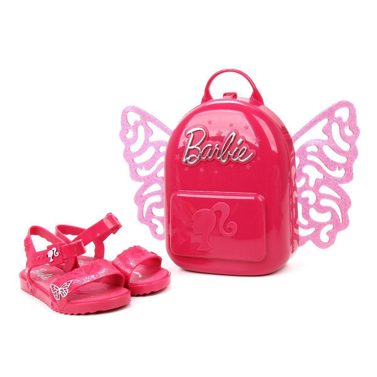 Sandália Infantil Grendene Menina Barbie Butterfly com Mochila 22370  Brinquedo - Sandália Infantil - Magazine Luiza