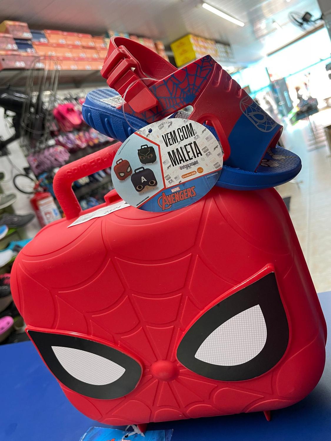 Sandália Infantil Homem Aranha Maleta Azul - Grendene Kids - Sandália  Infantil - Magazine Luiza