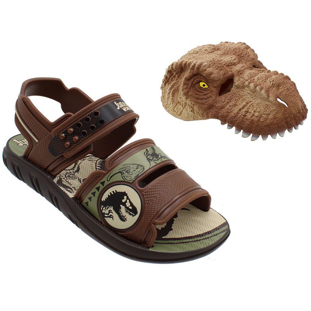 Sandália Infantil Jurassic Park Mask Adventure C/ Máscara de Dino - Grendene  Kids - Sandália Infantil - Magazine Luiza