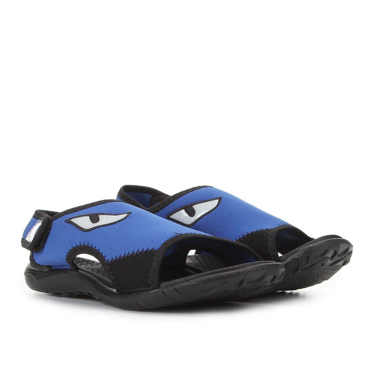 sandália masculina infantil klin urban sport couro