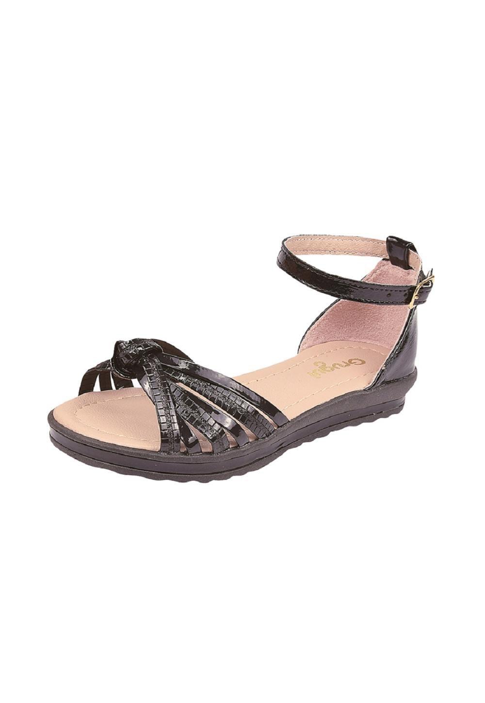 Sandália Infantil Menina Anabela Verniz Festa Casual - Grugui - Sandália  Infantil - Magazine Luiza