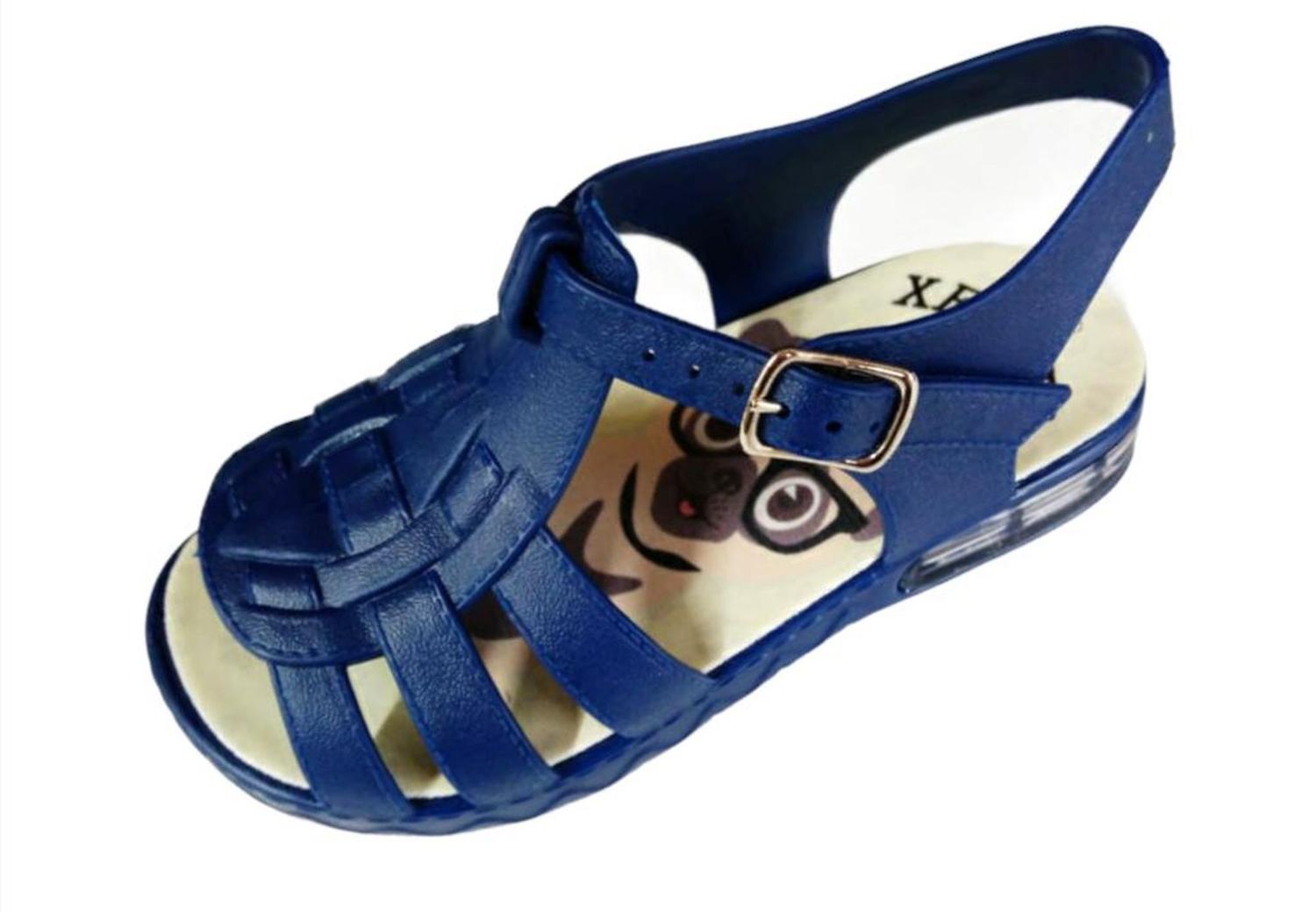 sandalia infantil menino com led xereta luz luizinha azul marinho 25-26 -  Sandália Infantil - Magazine Luiza