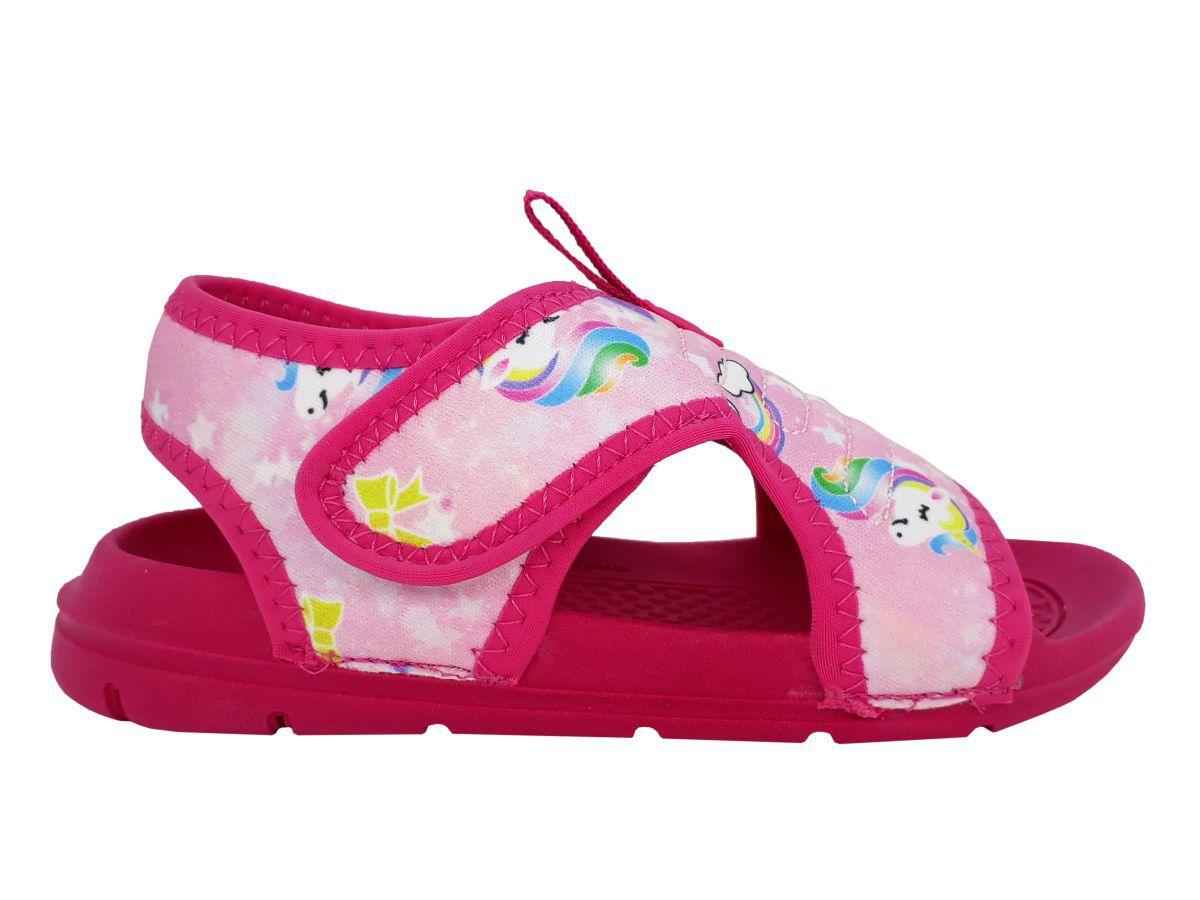Sandália Infantil Novopé Com Velcro Lateral