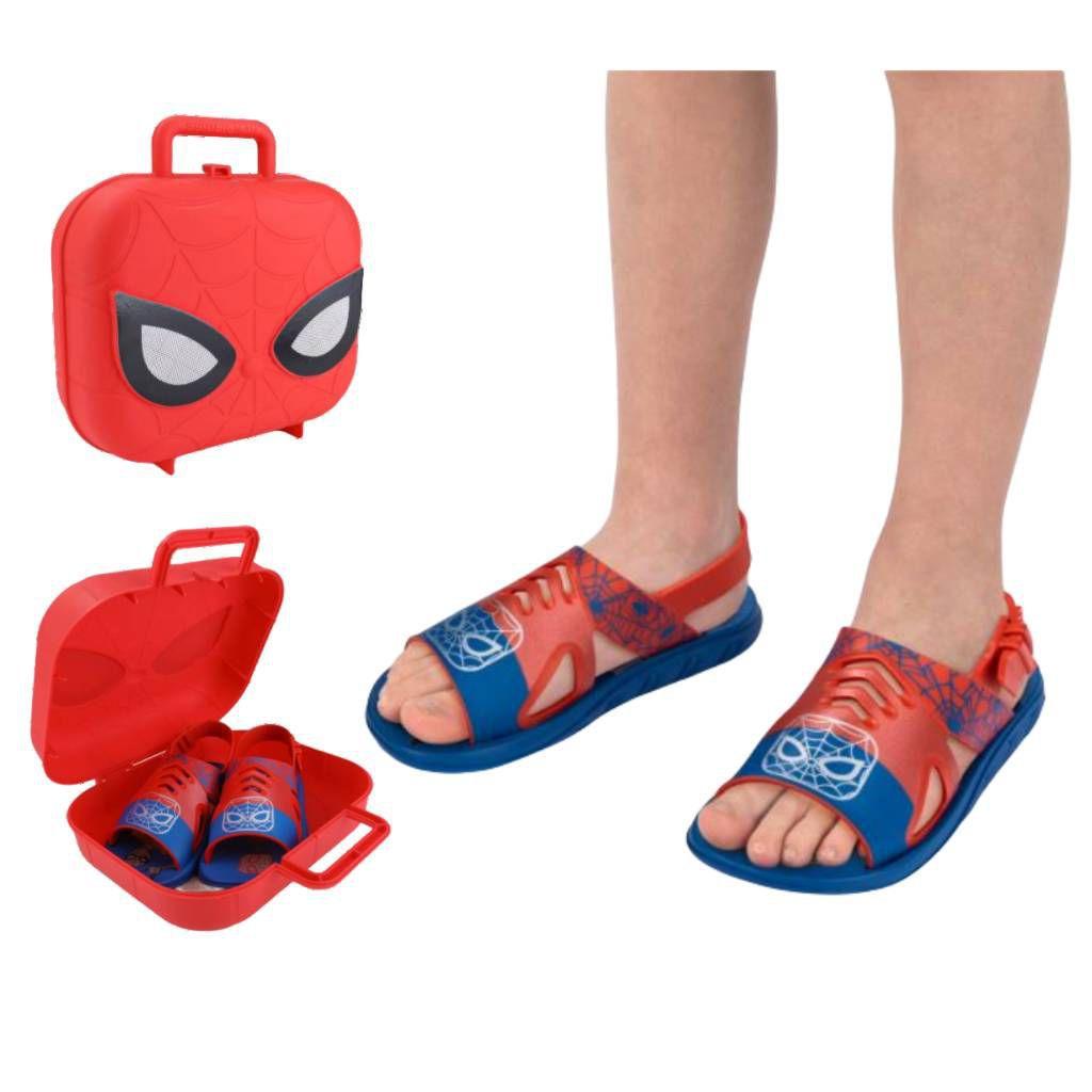 Sandalia Homem Aranha Infantil Menino Grendene Com Maleta em Promoção |  Ofertas na Americanas