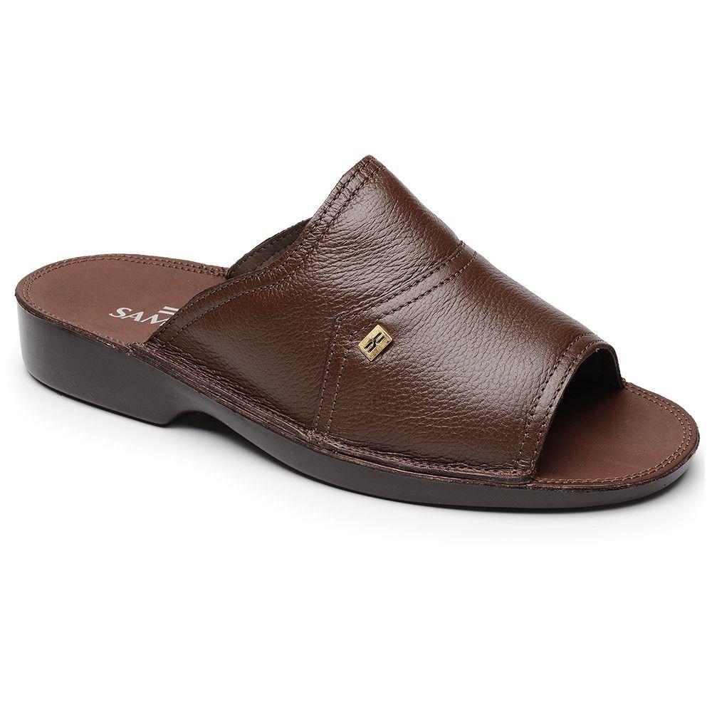 Sandália Masculina Samello Satie Np Floater Café 08015 - Outros Moda e  Acessórios - Magazine Luiza