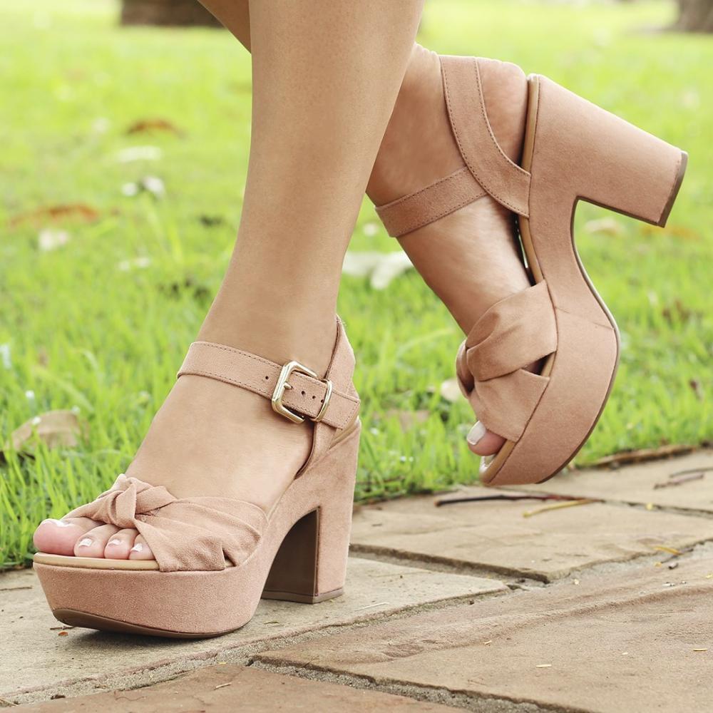 Sandalia Meia Pata Bebece Antique/Antique Feminino 5123-850 - Sandália  Feminina - Magazine Luiza