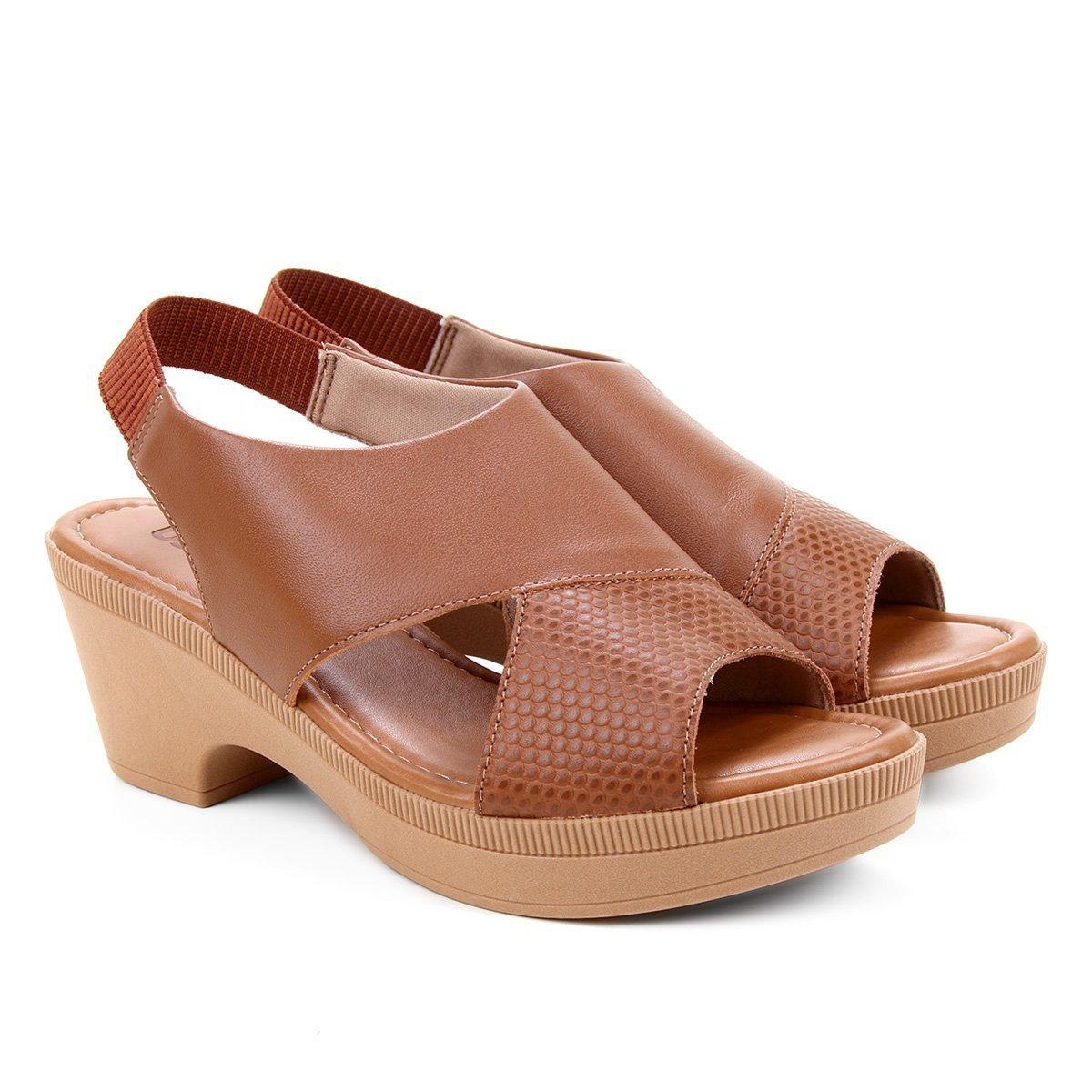 sandalia meia pata usaflex