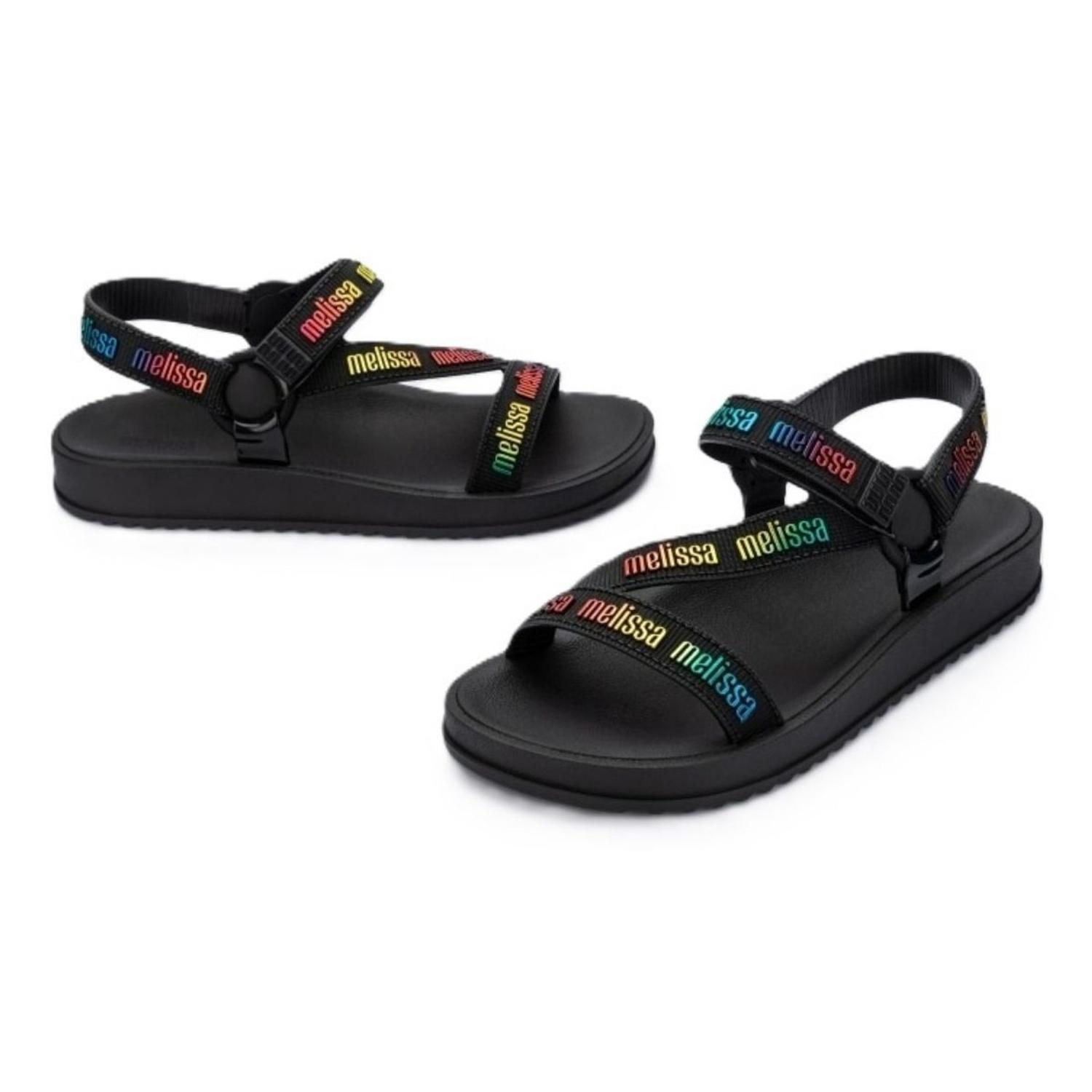 Sandália Melissa Adulto Stripes M-Lover Original - Mk-35963