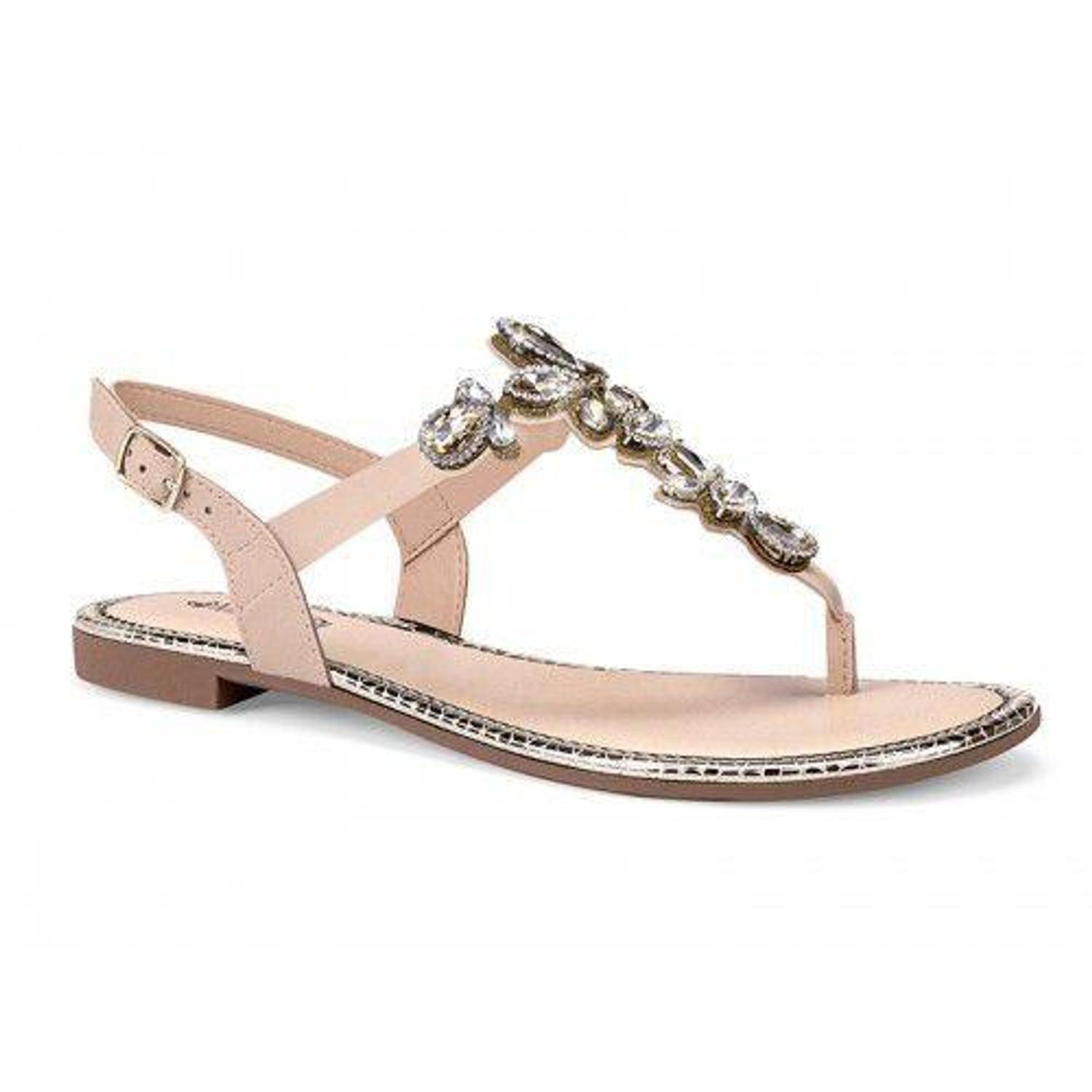 Sandália Mississipi Rasteira Pedras Conforto Q2602 Feminina - Sandália  Feminina - Magazine Luiza