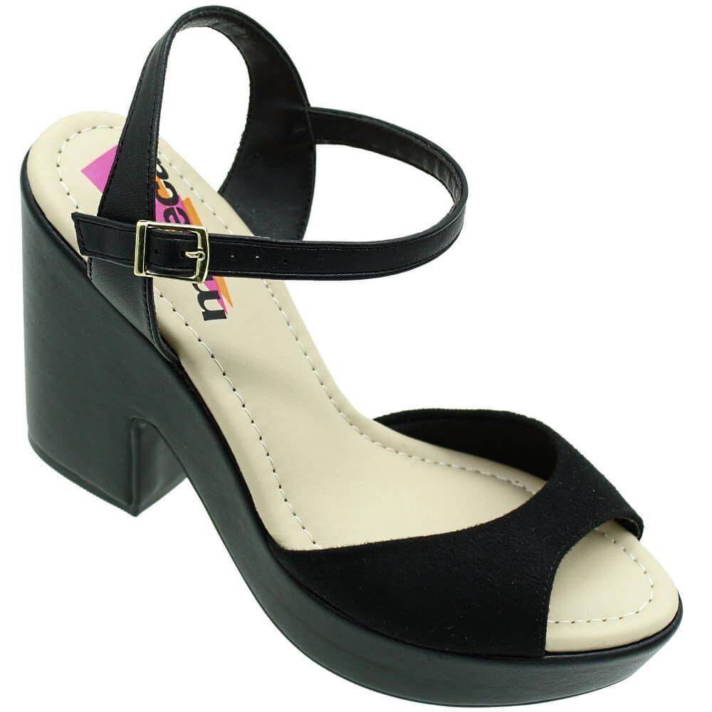 sandalias plataforma moleca