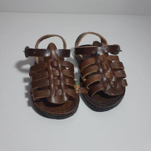 sandalia de couro nordestina feminina