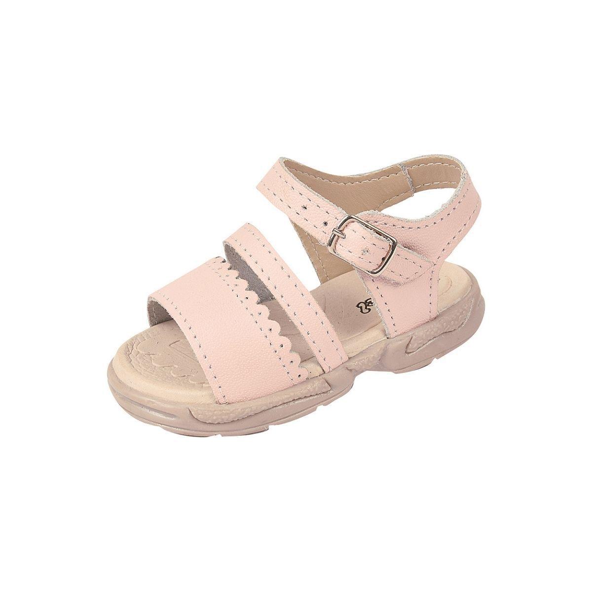 Sandália Ortopédica Infantil Couro Menina Detalhes Rosa - Raniel Calçados -  Sandália Infantil - Magazine Luiza