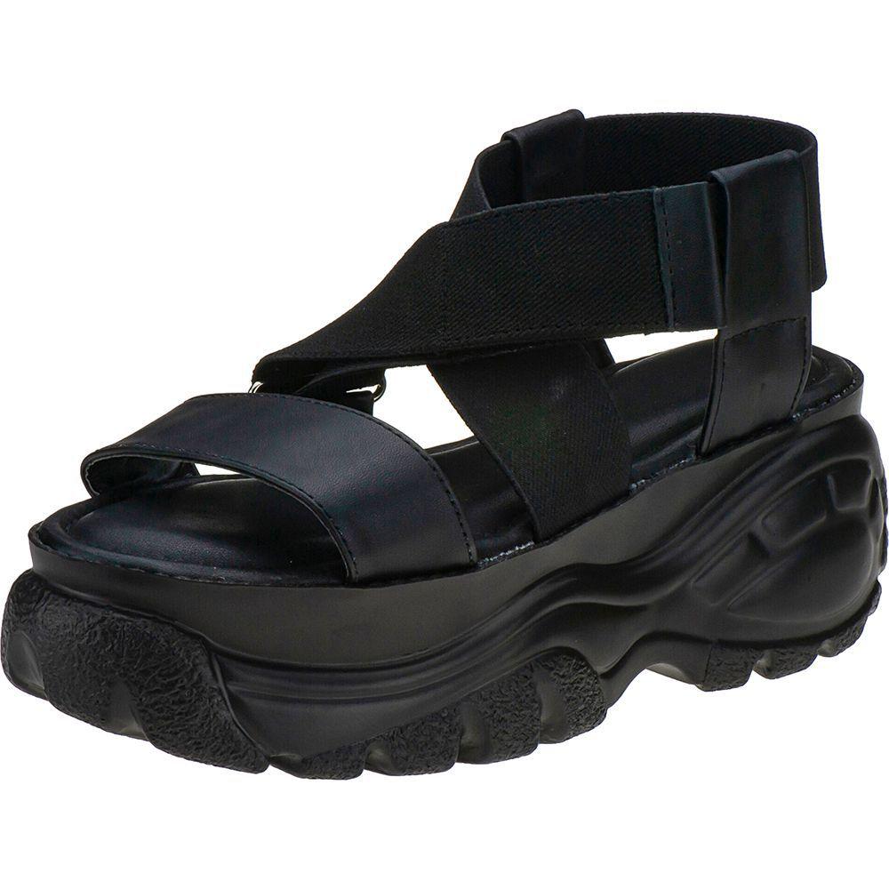 sandalia alta plataforma