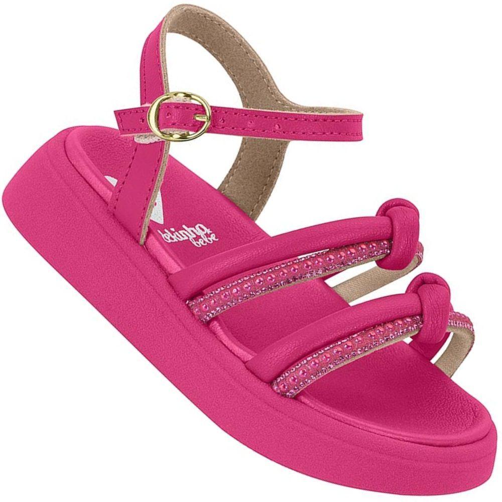 Sandália Molekinha CalÃ§as Femininas 2019 Papete Infantil Feminina