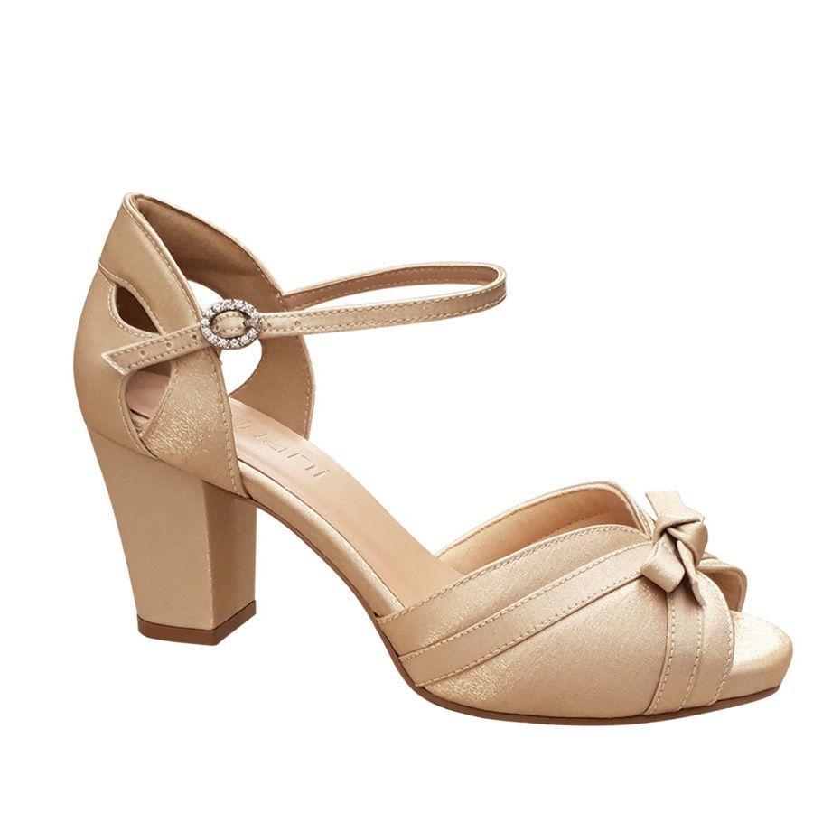 Sandalia Princesa Noiva Madrinha Debutante Salto Medio - Duani - Sandália  Feminina - Magazine Luiza