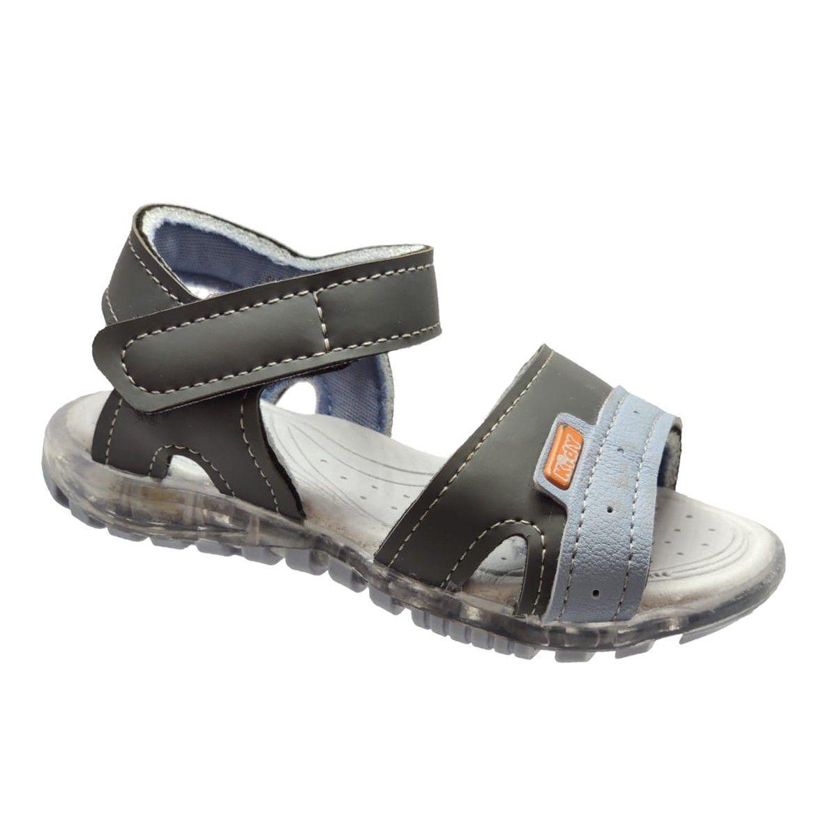 Sandalia Que Acende Com Luz Infantil Menino Kidy 163-0091-5192 - Sandália  Infantil - Magazine Luiza
