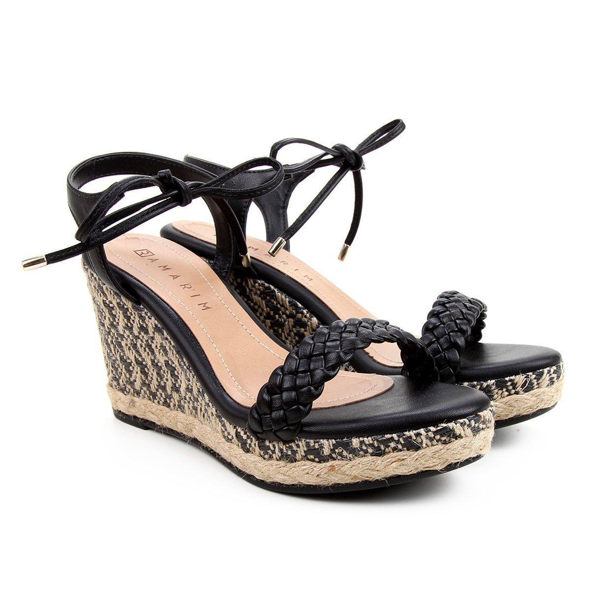 sandalia ramarim anabela