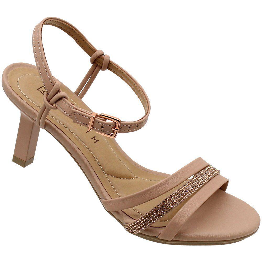 Sandália Ramarim Salto Fino Strass Feminina - Sandália Feminina - Magazine  Luiza