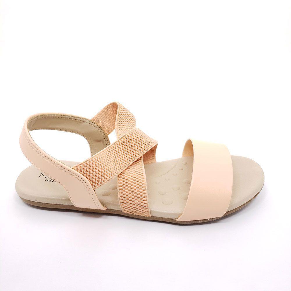 sandália rasteira conforto modare elástico