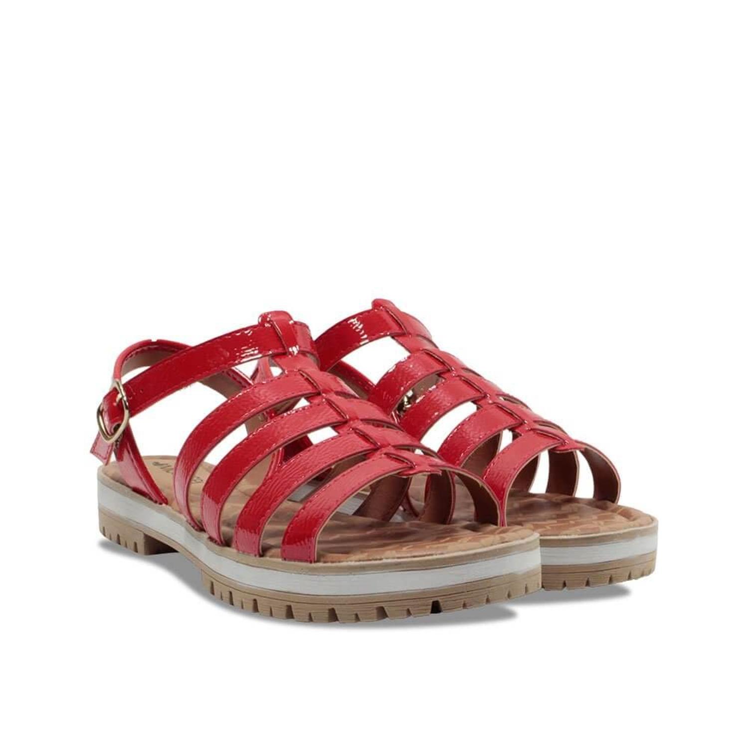 Sandália Mississipi Anabela Vermelha | Dakota loja online de calçados -  Acesse agora mesmo! - Sandália Mississipi Anabela Vermelha | Mississipi