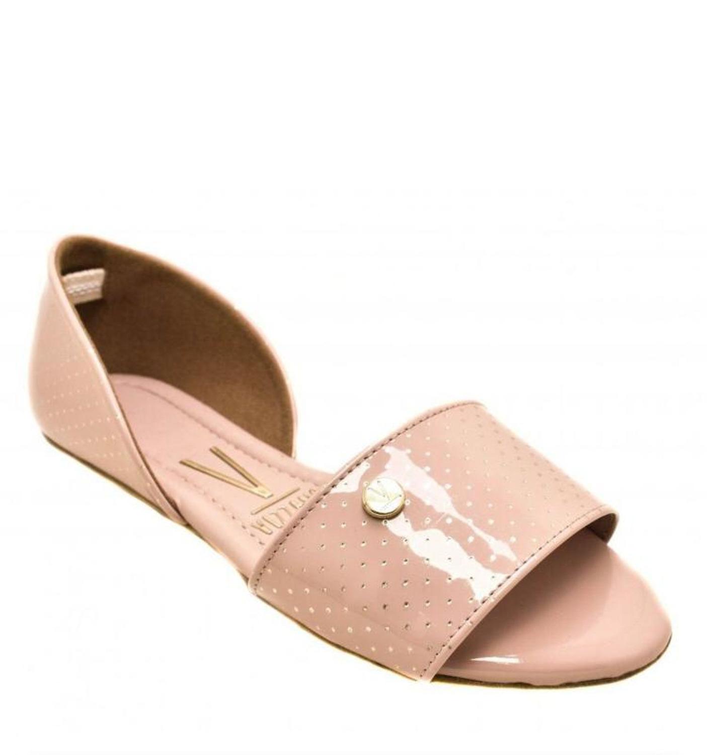 sandalia vizzano rasteira rosa