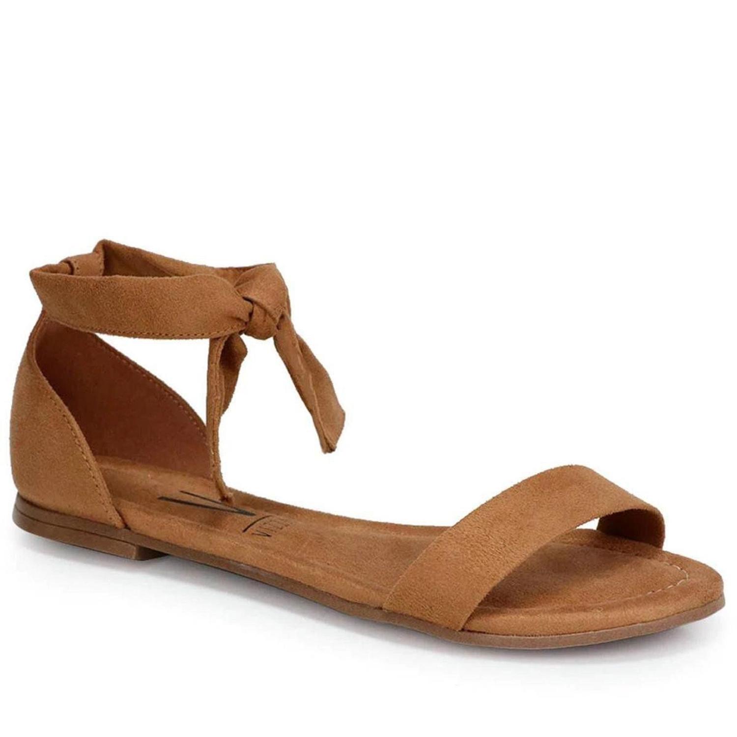 Sandália Rasteira Vizzano 6235.297 - Cor:Caramelo - Tamanho:38 - Outros  Moda e Acessórios - Magazine Luiza