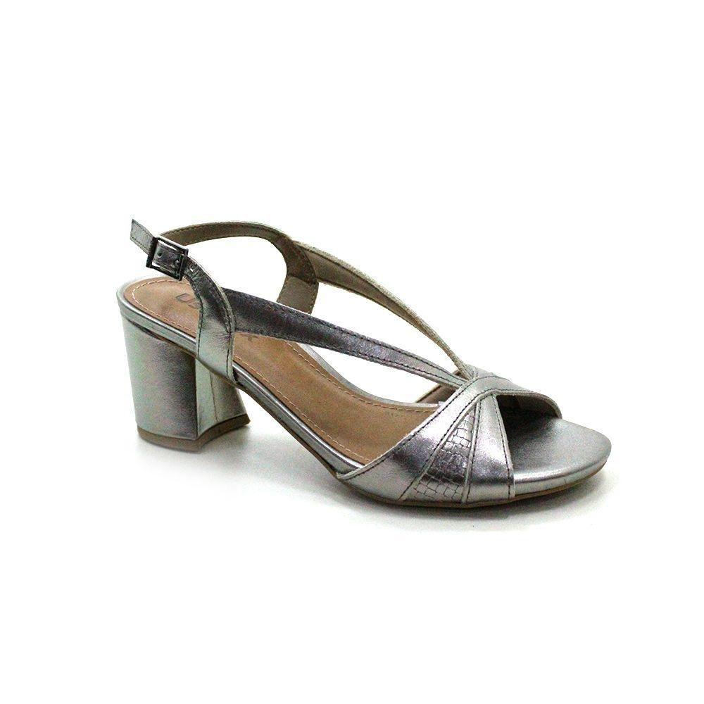 sandalia usaflex salto alto