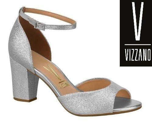 Sandália Salto Grosso Médio Vizzano Casual 6262.206 Feminina - Sandália  Feminina - Magazine Luiza