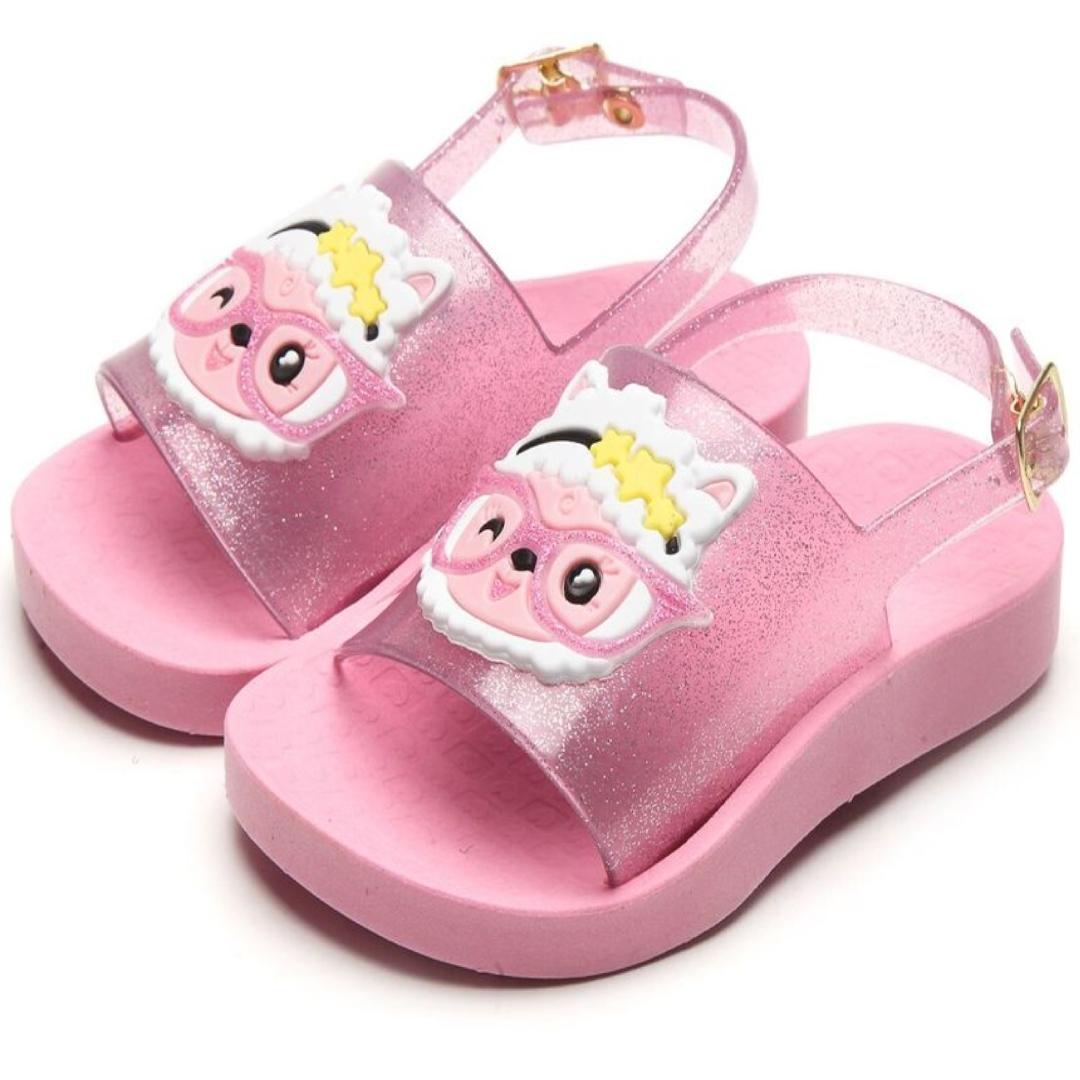 sandalia slide feminina infantil