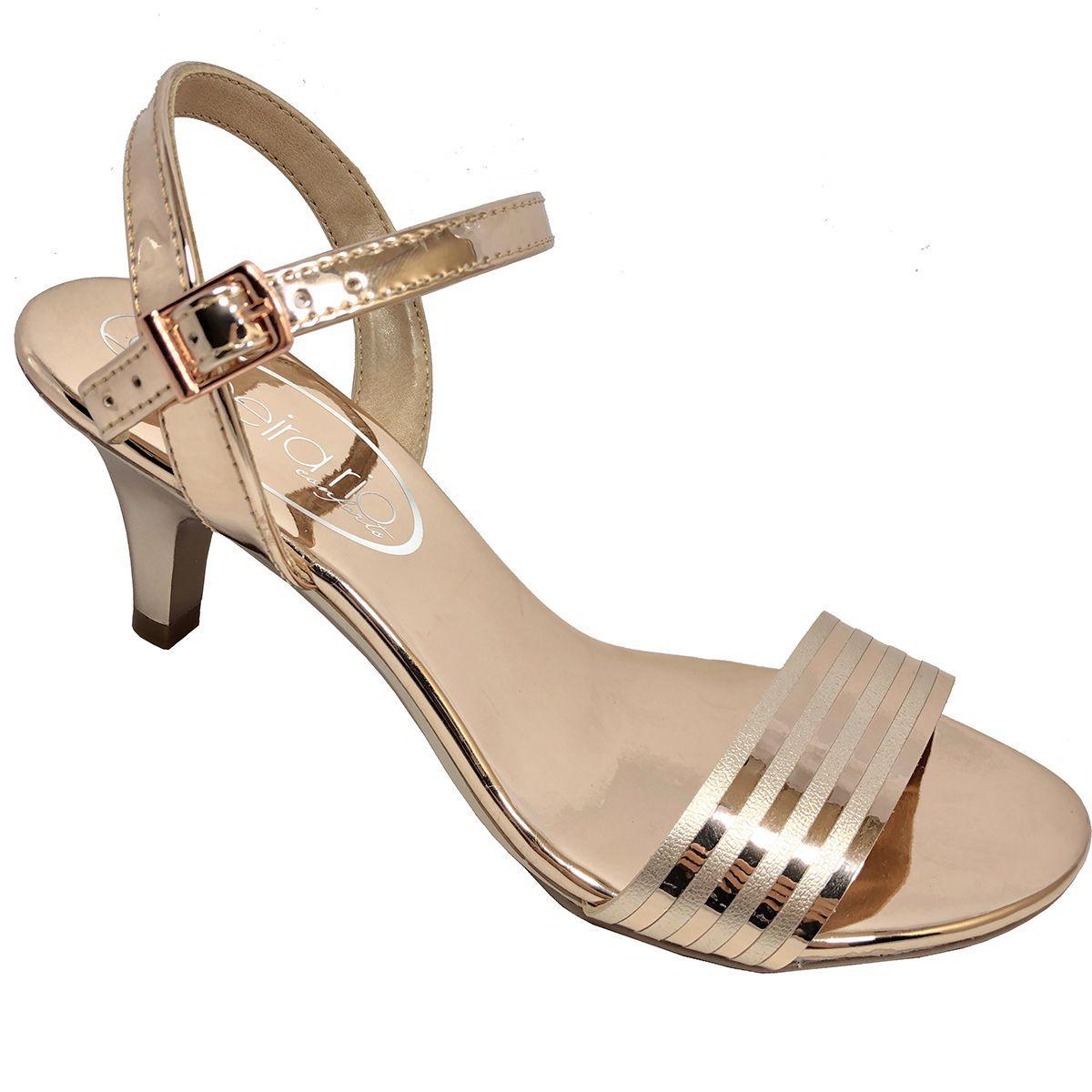 sandalias sociais salto baixo
