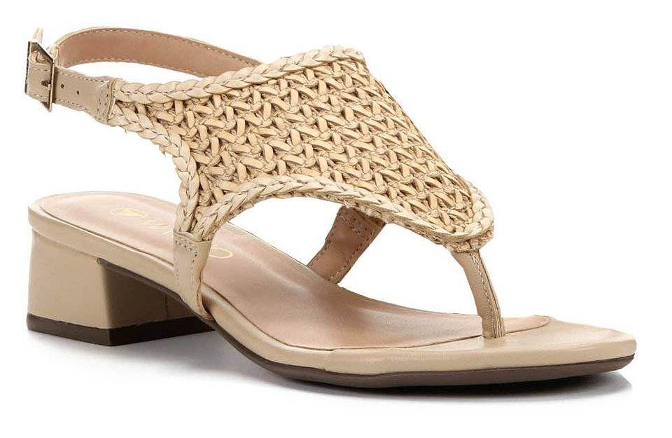 sandalia anabela 4 cm