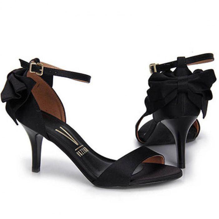 sandalia vizzano cetim glamour