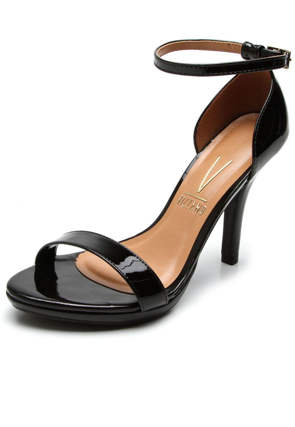 Sandália Vizzano Verniz Preto - 6210.455 - Outros Moda e Acessórios -  Magazine Luiza
